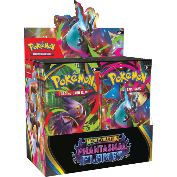 Pokemon TCG - Phantasmal Flames - Mega Evolution - Booster Box